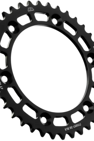 Betrouwbaar JT Sprockets - REAR RACELITE ALU 38T BLACK, 520 - Sprockets - Lichtgewicht Aluminium
